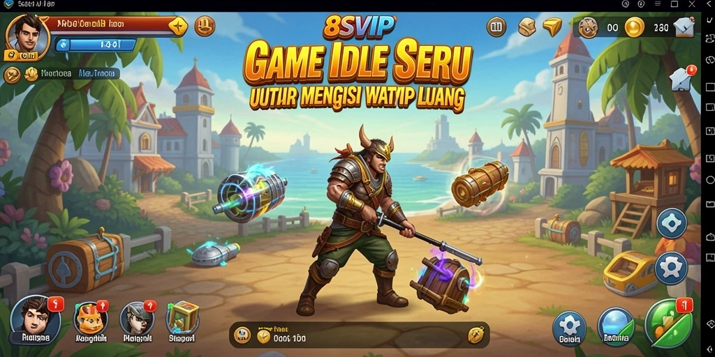Tampilan gameplay 8SVIP yang menarik dan penuh warna.