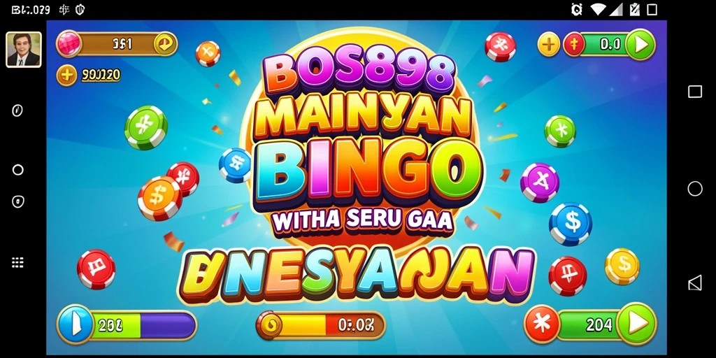 Screenshot utama menampilkan para pemain Bingo yang bersenang-senang.