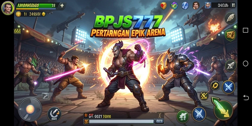Tampilan seru aksi pertarungan di BPJS777.