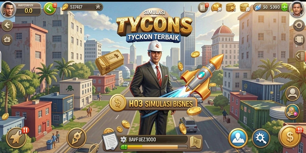 Tampilan gameplay H03 yang menantang dan menarik di dunia Tycoon.