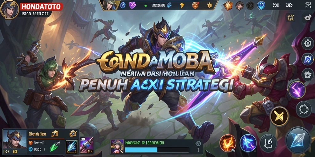 Tampilan grafis menawan dari gameplay HONDATOTO.