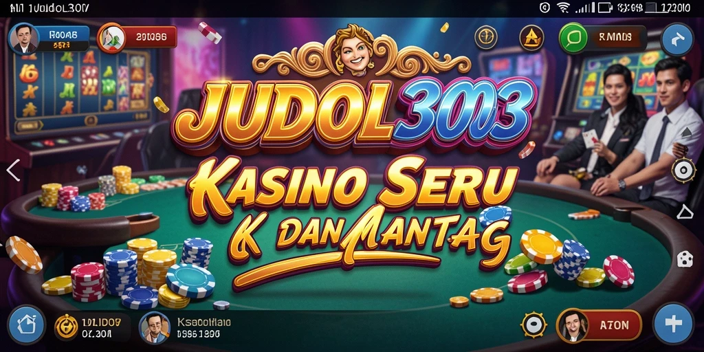 Screenshot utama JUDOL303 menampilkan gameplay seru dan menantang di kasino.