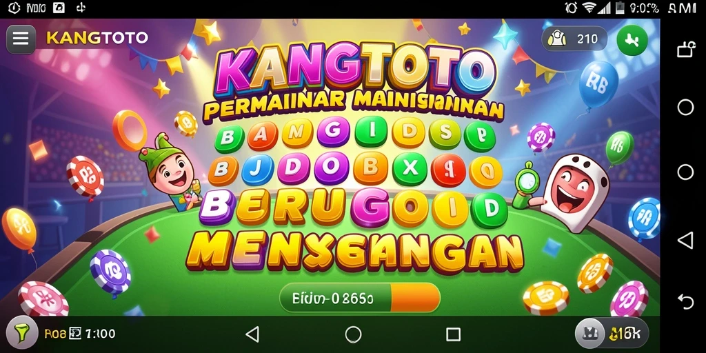 Tampilan seru permainan Bingo di KANGTOTO dengan interaksi pemain.
