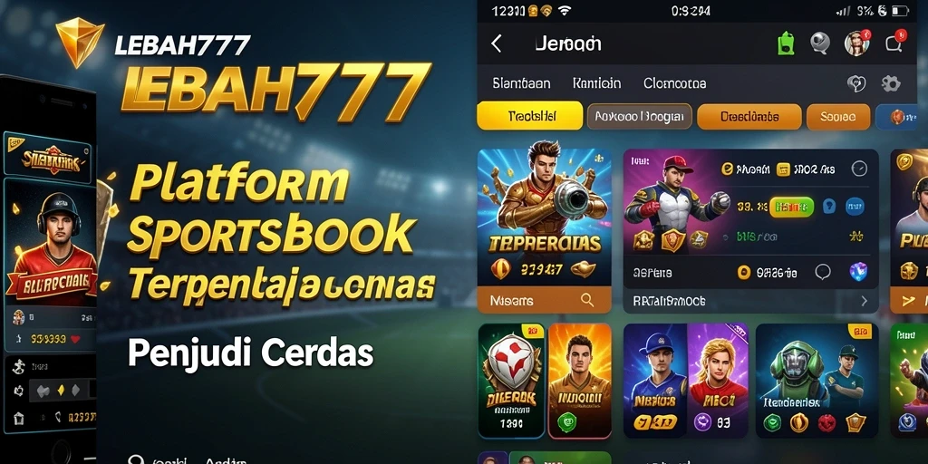 Gameplay menarik dan interaktif dari aplikasi Sportsbook LEBAH777.