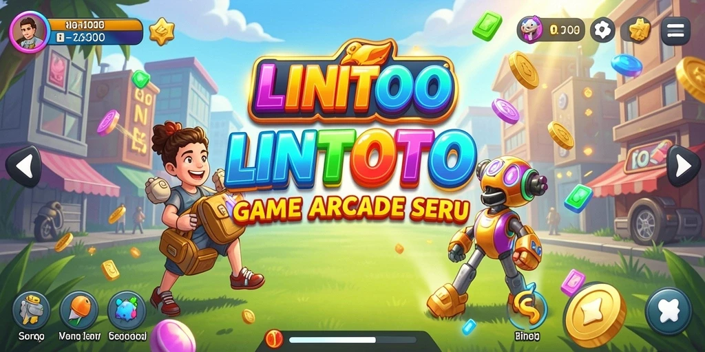 Tampilan gameplay LINITOTO dengan grafis menawan dan tantangan seru.