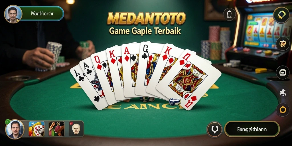 Tampilan gameplay <strong>MEDANTOTO</strong> yang seru dan penuh warna.