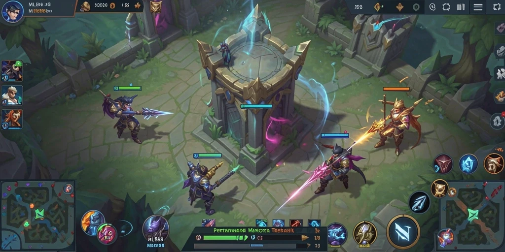 Gameplay Tower Defense yang seru dan strategis di MLBB8