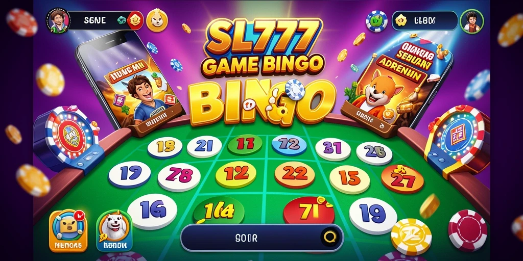 Tampilan gameplay menarik di SL777 Bingo.