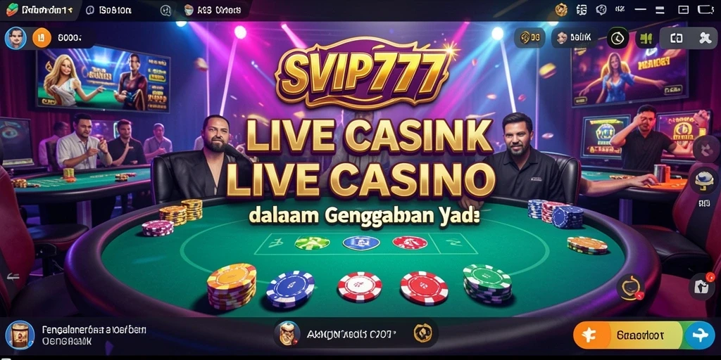 Tampilan gameplay langsung SVIP777 yang menarik dan interaktif.