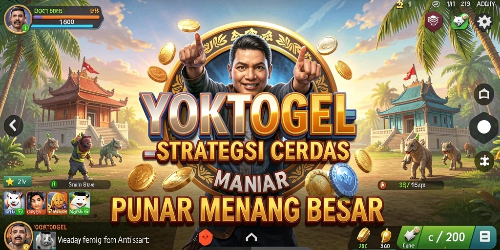 Tampilan gameplay menarik dari YOKTOGEL yang menantang.